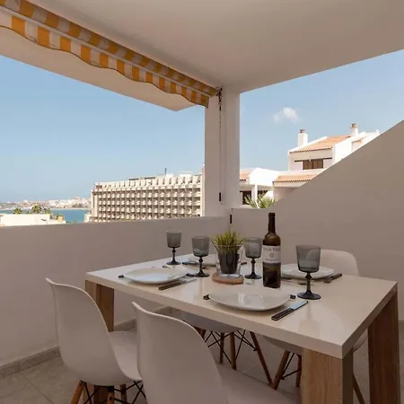 Lägenhet Paloma 10 - One Bed With Sea View And Wifi Internet Los Cristianos (Tenerife)